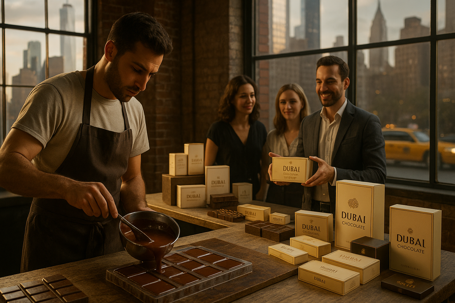 Top Chocolate Manufacturers in New York — How to Partner or Compete by Launching Your Own Dubai Chocolate Brand with Uncle Fluffy’s Startup Package.