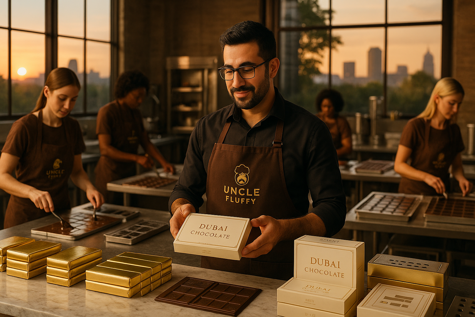 Top Chocolate Manufacturers in North Carolina and How Dubai Chocolate by Uncle Fluffy Inspires a New Generation of Premium Chocolate Entrepreneurs.