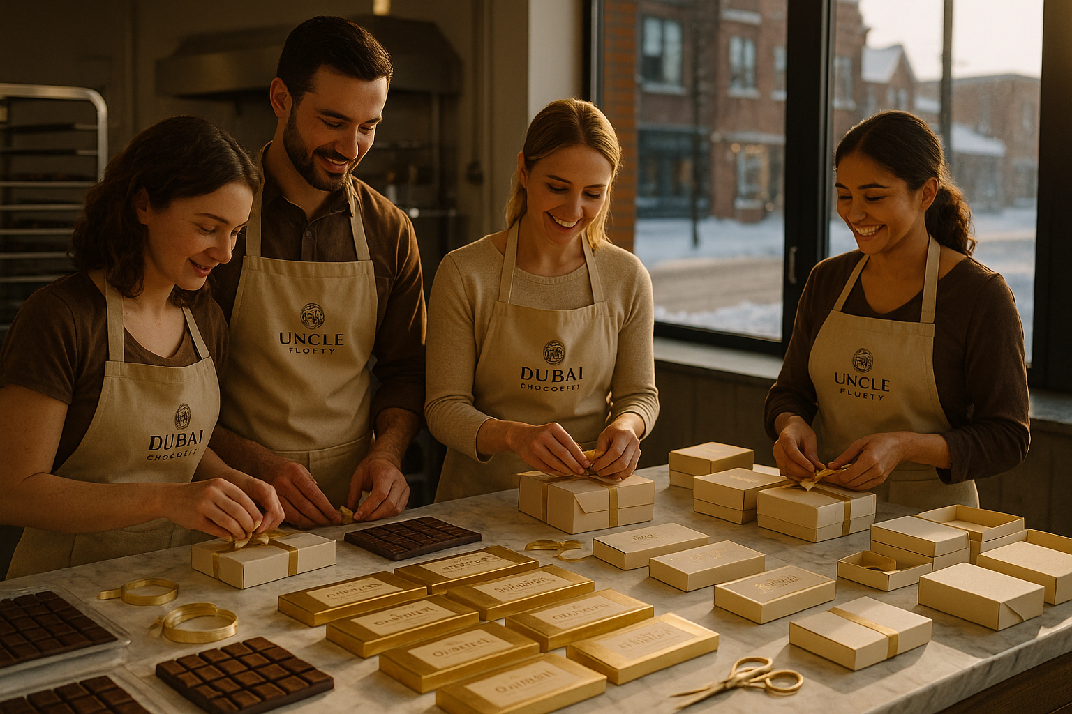 Top Chocolate Manufacturers in North Dakota — How Dubai Chocolate by Uncle Fluffy Is Transforming the State’s Luxury Dessert Industry.