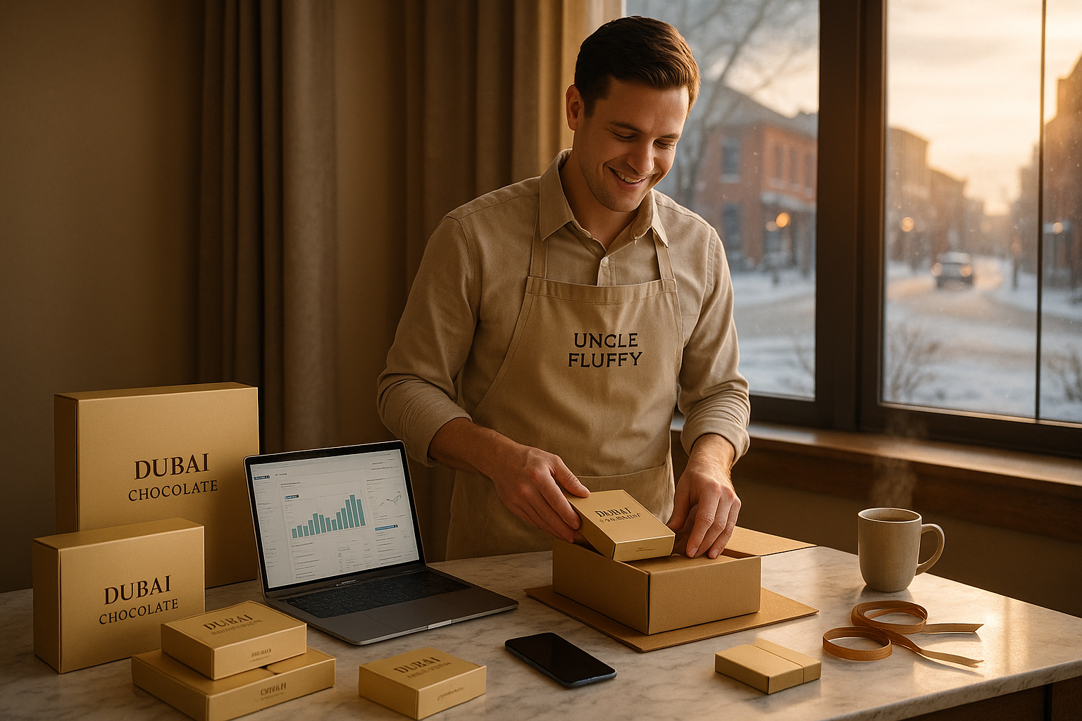 How to Make Money in North Dakota — Smart Business Ideas, Side Hustles, and the Dubai Chocolate Opportunity by Uncle Fluffy.