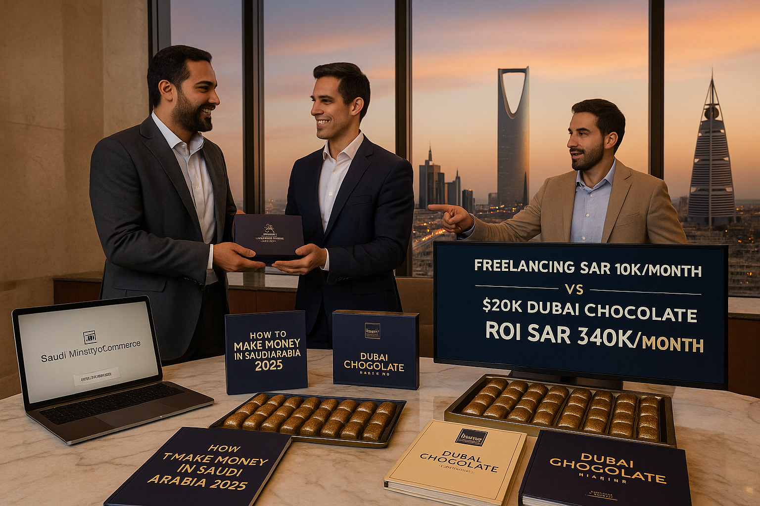 How to Make Money in Saudi Arabia 2025: Proven Strategies, Sectors &amp; a $20K Luxury Dessert Opportunity