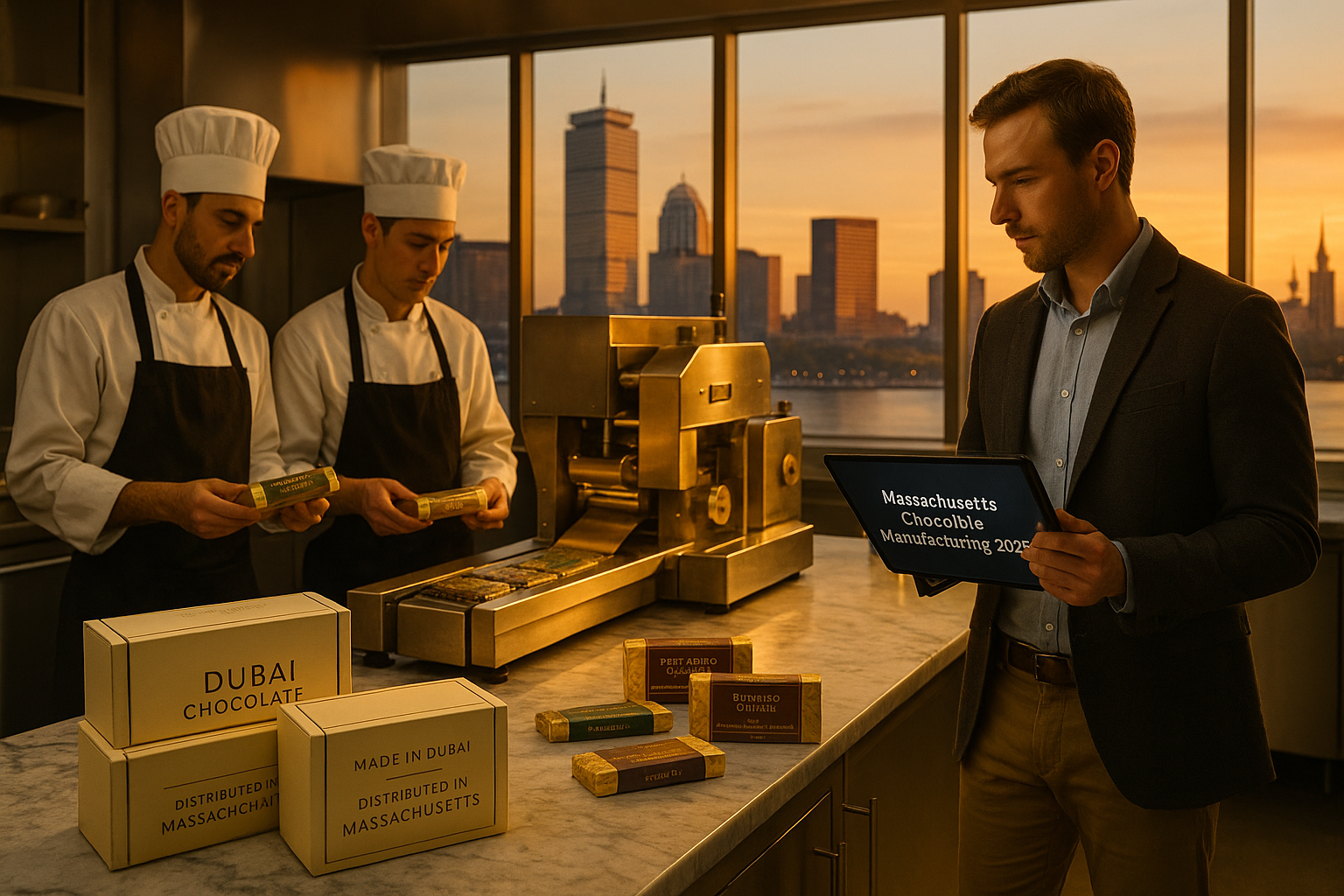 How to Manufacture Chocolate in Massachusetts — Full Step-by-Step Guide and Why Dubai Chocolate by Uncle Fluffy Is the Smartest Way to Begin.