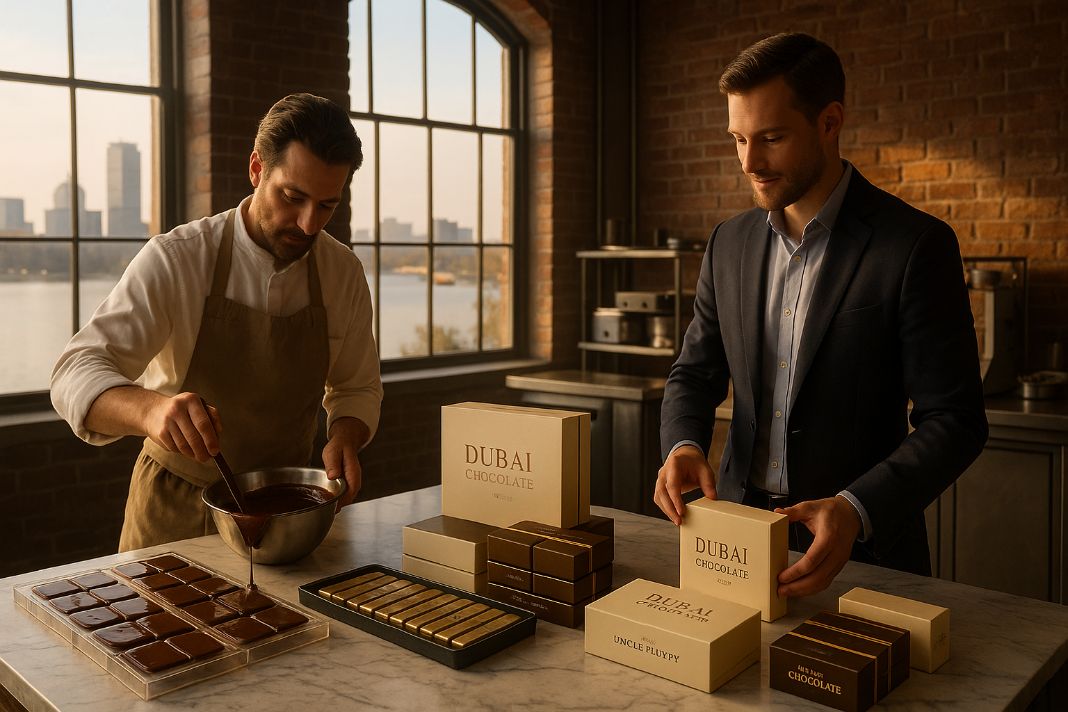 How to Manufacture Chocolate in New York — Step-by-Step Guide to Starting a Luxury Chocolate Production Business with the Dubai Chocolate Startup Package by Uncle Fluffy.