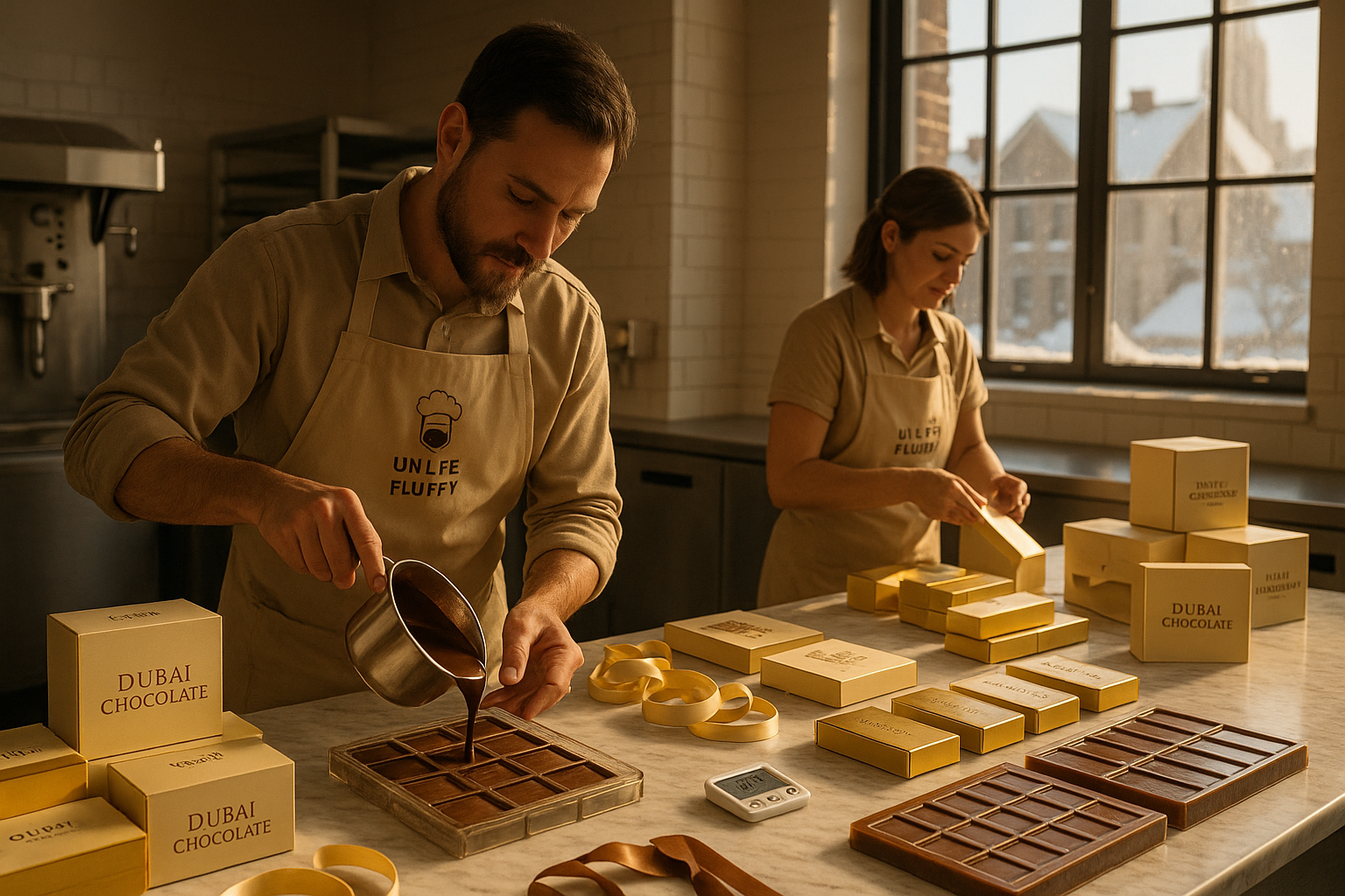 How to Manufacture Chocolate in North Dakota — Step-by-Step Guide to Launching a Premium Chocolate Brand with Dubai Chocolate by Uncle Fluffy.