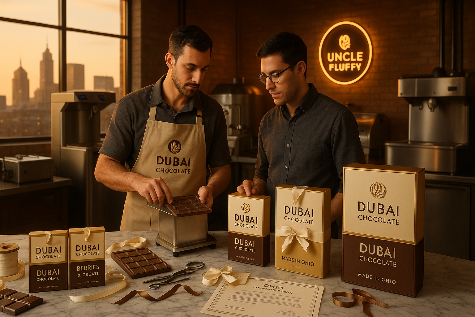 How to Manufacture Chocolate in Ohio — Step-by-Step Guide to Producing Premium Chocolates with Dubai Chocolate by Uncle Fluffy