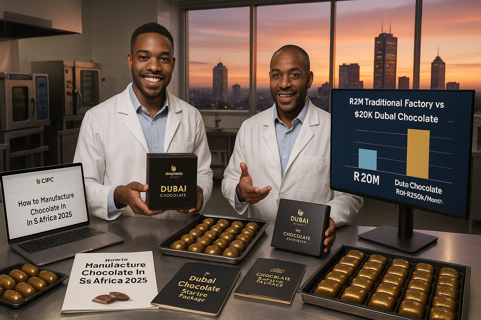 How to Manufacture Chocolate in South Africa 2025: Step-by-Step Process, Equipment &amp; a $20K Shortcut.