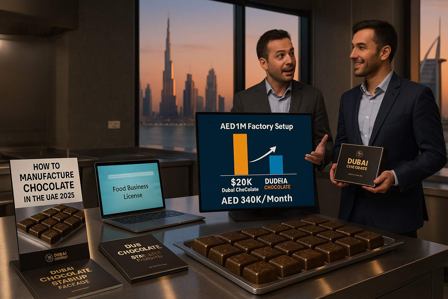 How to Manufacture Chocolate in the United Arab Emirates 2025: Process, Regulations &amp; a $20K Shortcut