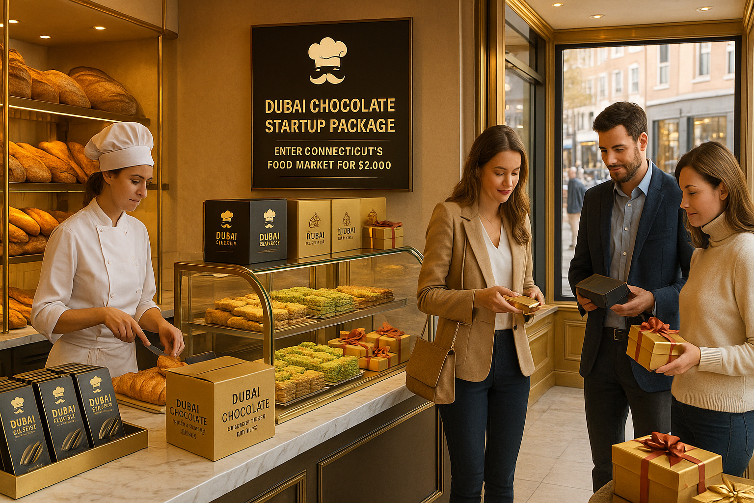 How to Order Dubai Chocolate in Connecticut: Where to Buy, Why It’s Popular, and How to Start Selling It Yourself with the Dubai Chocolate Startup Package.