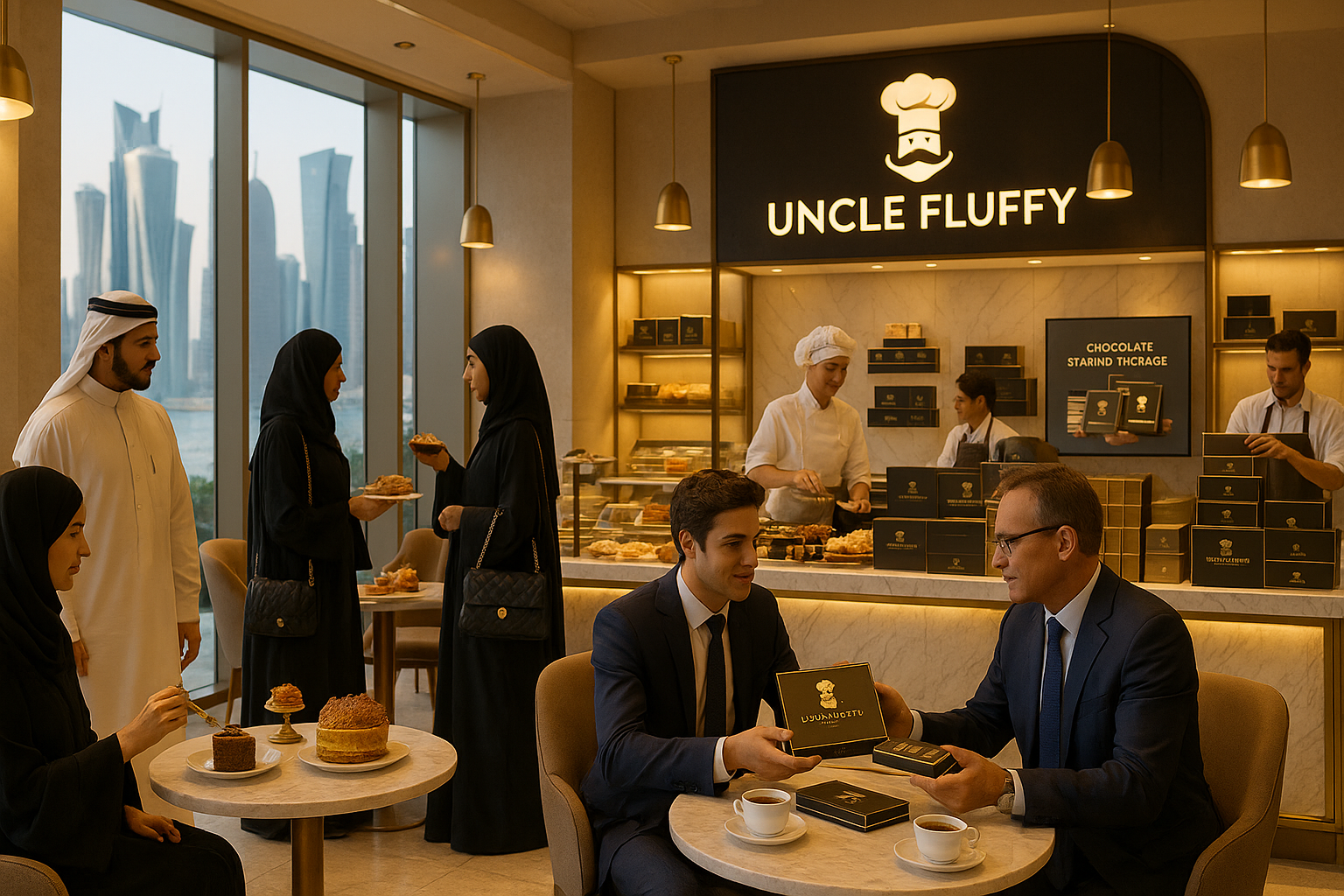 How to Start a Bakery Business in Qatar 2025: Licenses, Costs, Challenges &amp; a $20K Shortcut with Dubai Chocolate