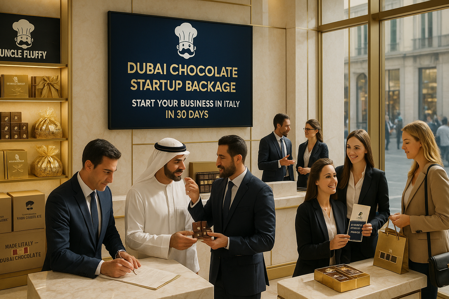 Full Guideline on How to Start a Business in Italy: Step-by-Step Process, Costs, Challenges, and Why the Dubai Chocolate Startup Package Offers a Shortcut.
