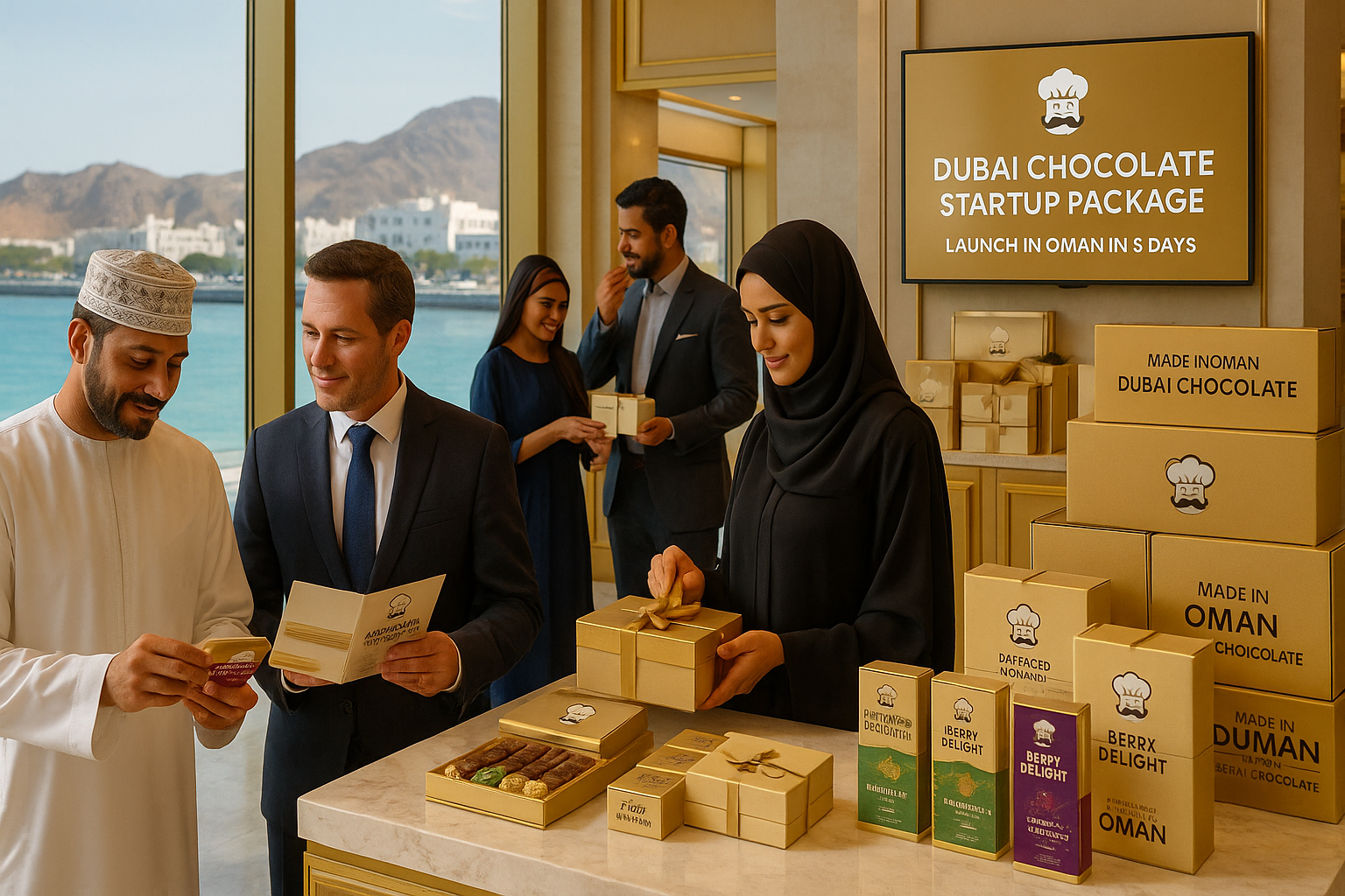 How to Start a Business in Oman: Step-by-Step Guide, Regulations, and Why the Dubai Chocolate Startup Package Offers a Faster Alternative