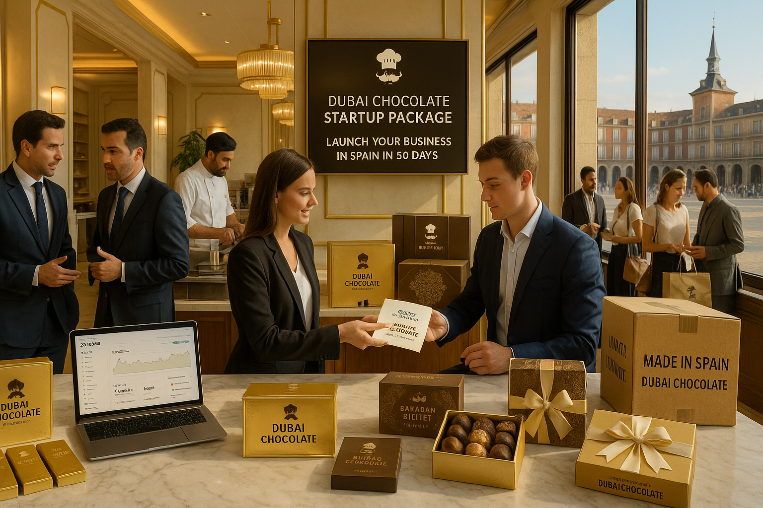 How to Start a Business in Spain: Step-by-Step Guide, Costs, Regulations, and Why the Dubai Chocolate Startup Package Is a Fast-Track Solution.