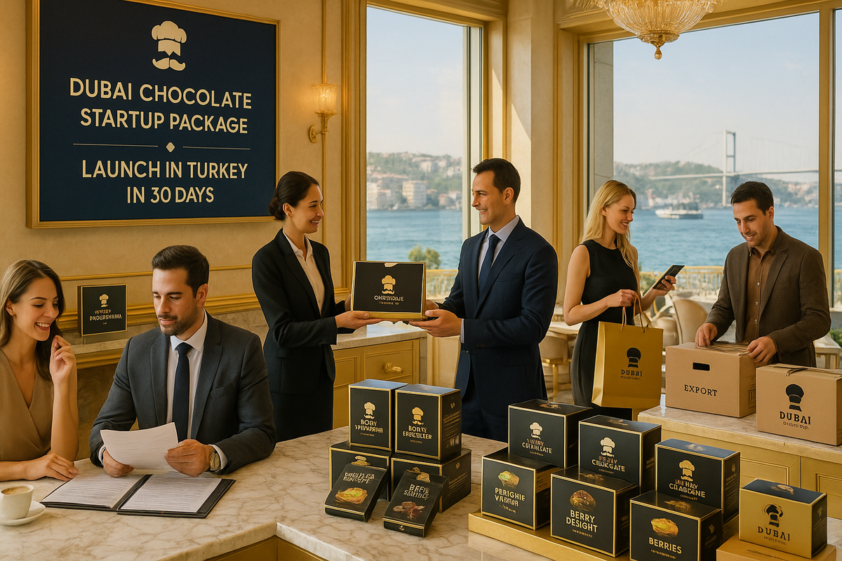 How to Start a Business in Turkey: Step-by-Step Guide, Market Insights, and How the Dubai Chocolate Startup Package Helps Entrepreneurs Enter Quickly