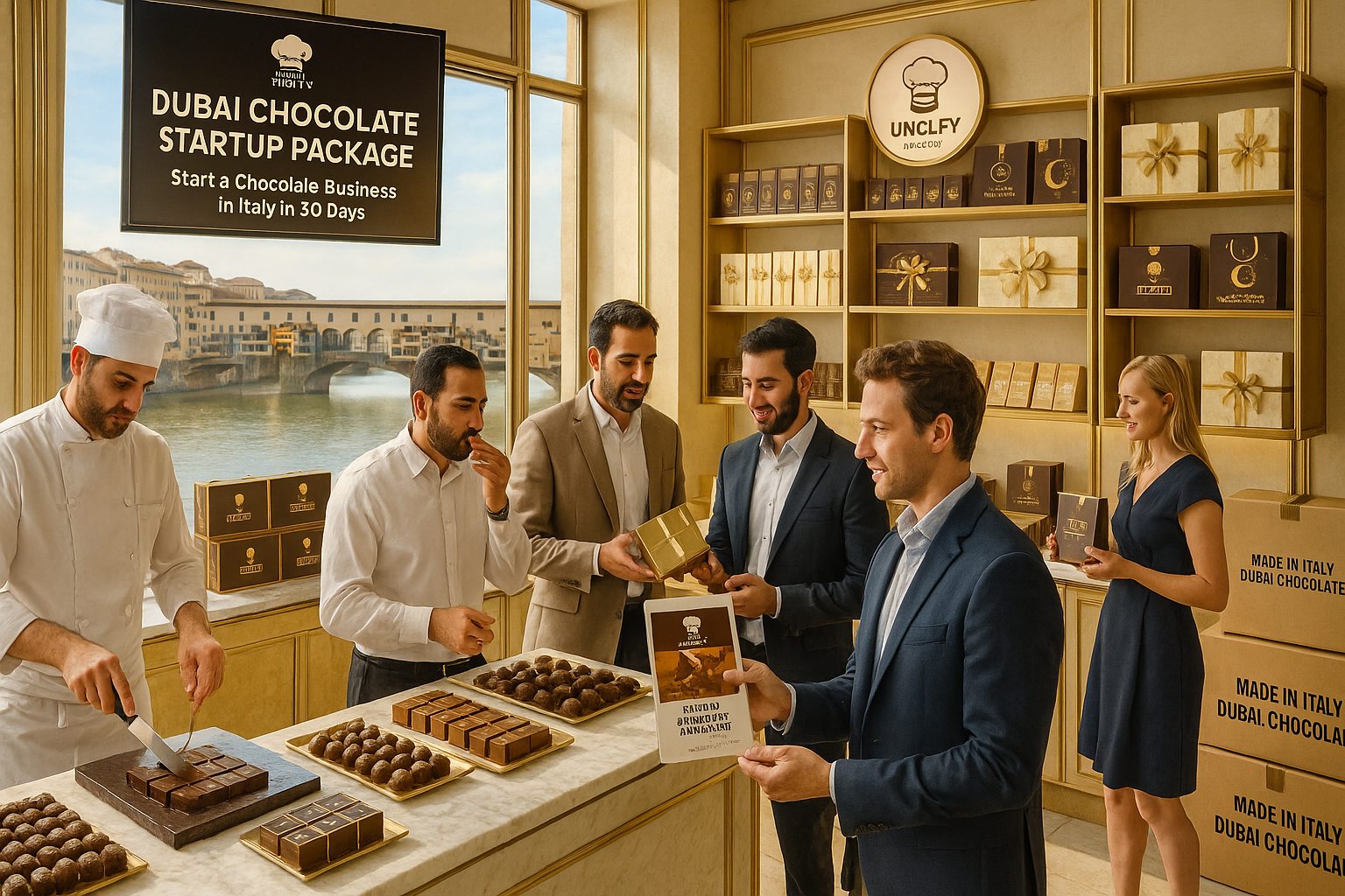 How to Start a Chocolate Business in Italy: Step-by-Step Guide, Costs, Challenges, and How the Dubai Chocolate Startup Package Simplifies the Process.