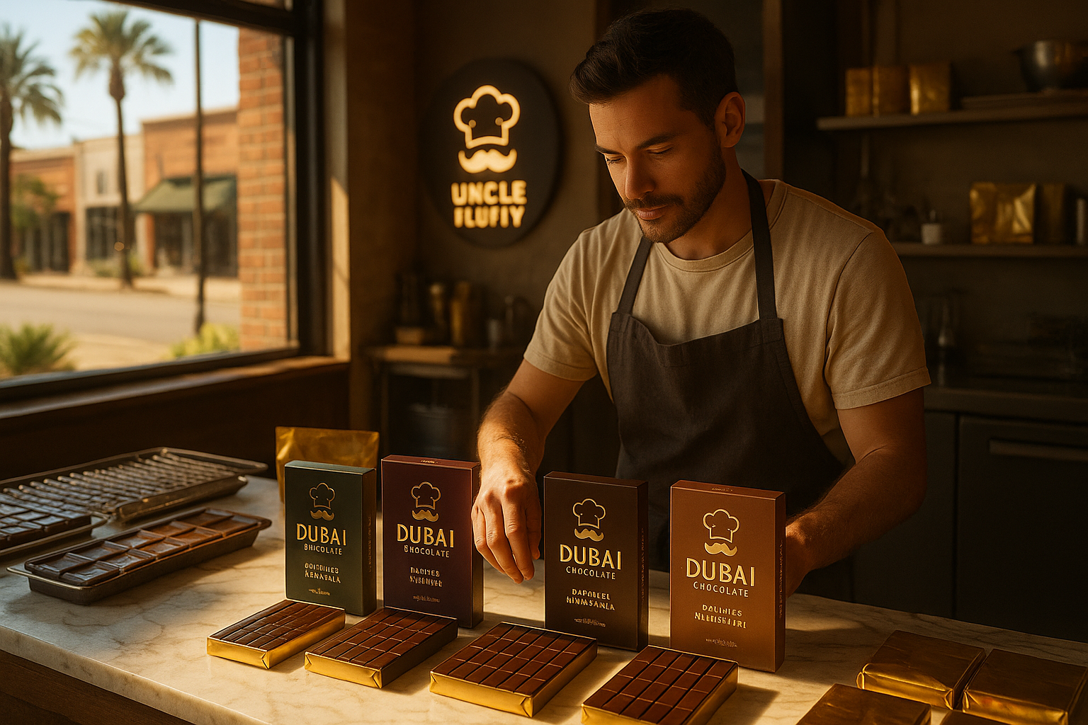 How to Start a Chocolate Business in Mississippi (2025): Step-by-Step Guide to Launching a Profitable Brand with Uncle Fluffy’s Dubai Chocolate Startup Package.