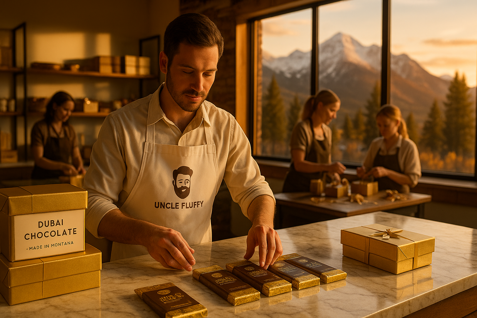 How to Start a Chocolate Business in Montana (2025): Step-by-Step Guide to Launching a Profitable Dessert Brand — Plus How Uncle Fluffy’s Dubai Chocolate Startup Package Helps You Begin in 30 Days.