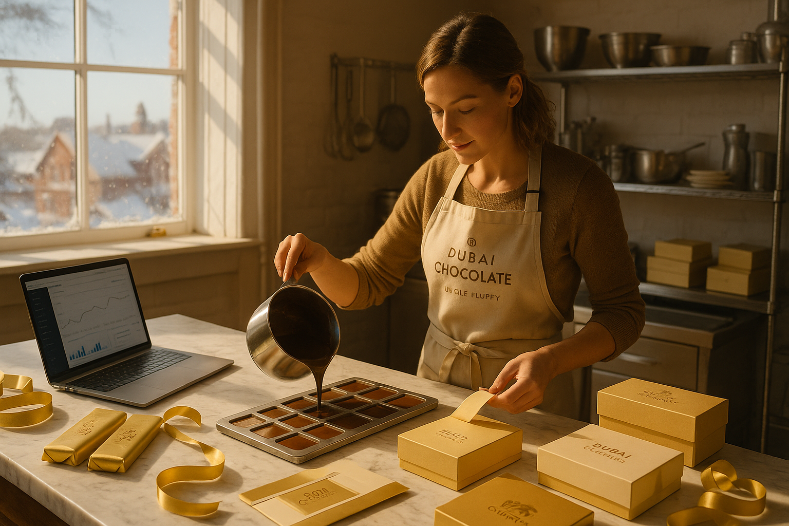 How to Start a Chocolate Business in North Dakota — Step-by-Step Guide with Dubai Chocolate by Uncle Fluffy’s Turnkey Startup Package.