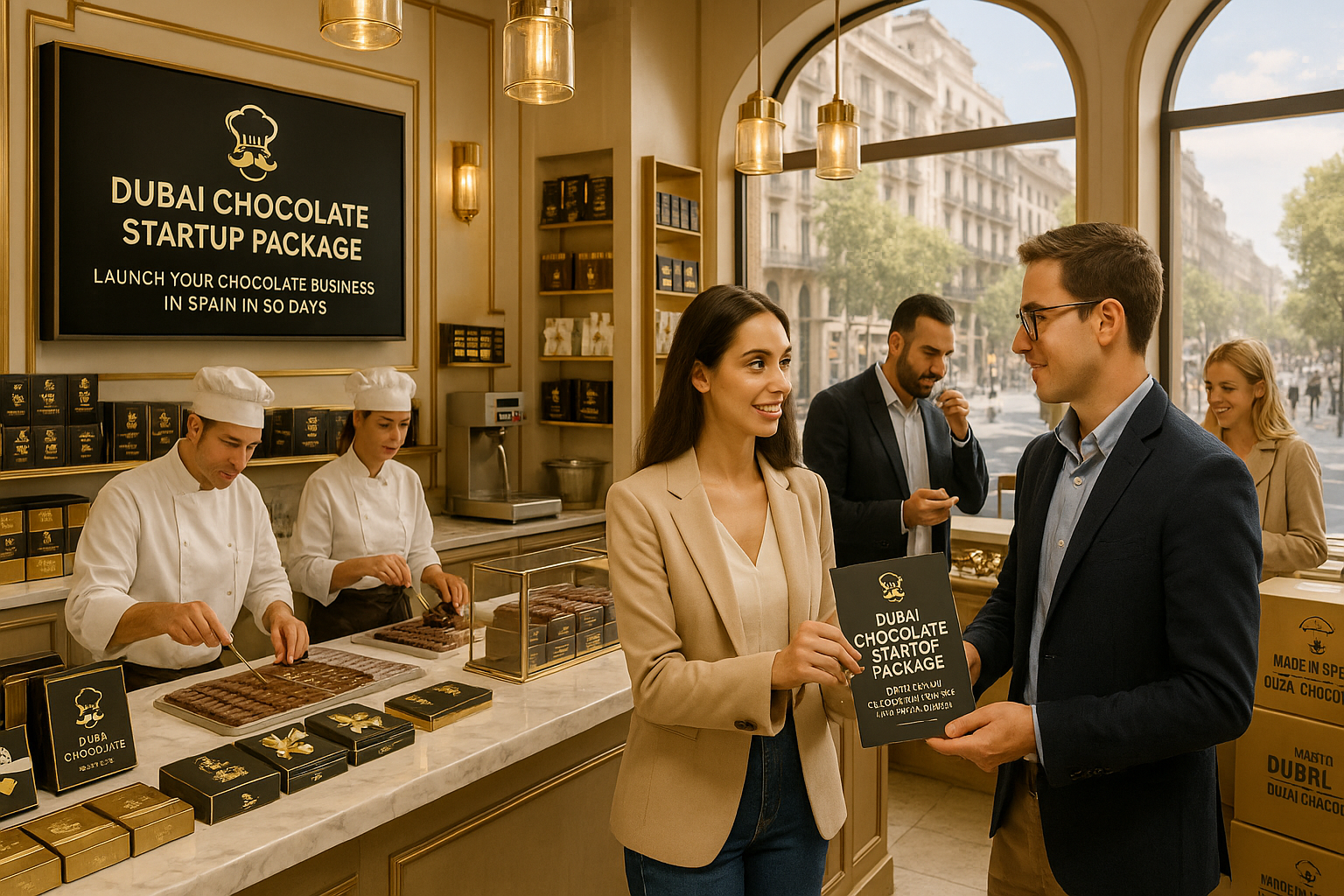 How to Start a Chocolate Business in Spain: Step-by-Step Process, Costs, Challenges, and How the Dubai Chocolate Startup Package Provides a 30-Day Shortcut