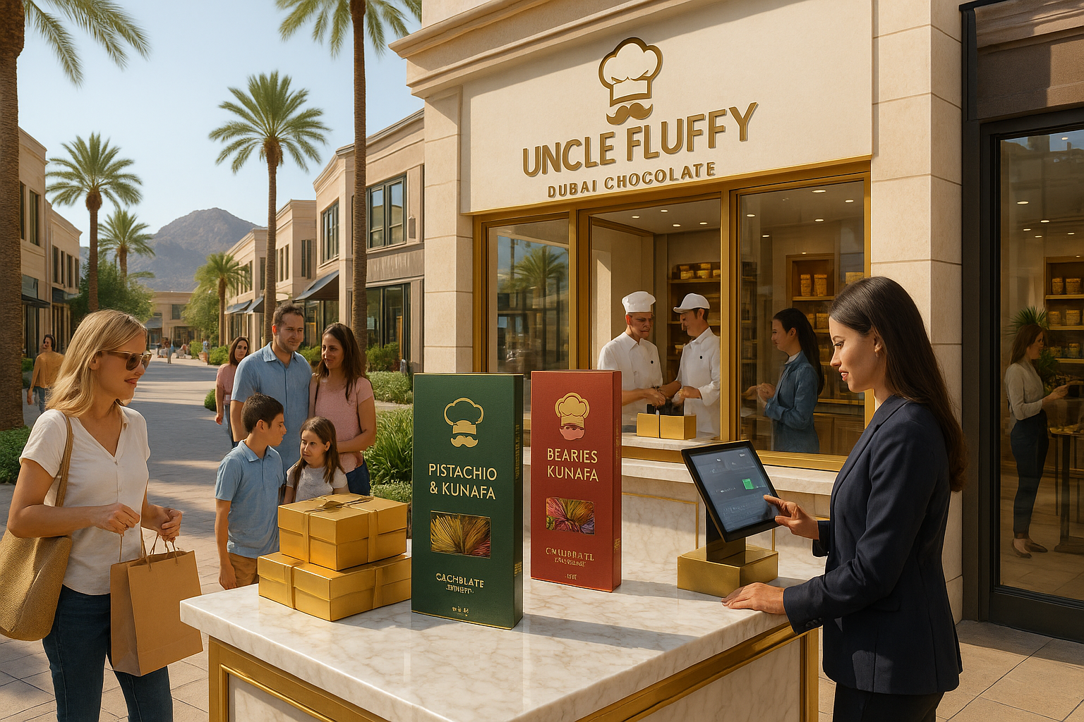 How to Start a Dubai Chocolate Business in Arizona: Step-by-Step Guide, Costs, and How Uncle Fluffy’s Dubai Chocolate Startup Package Makes It Easy.