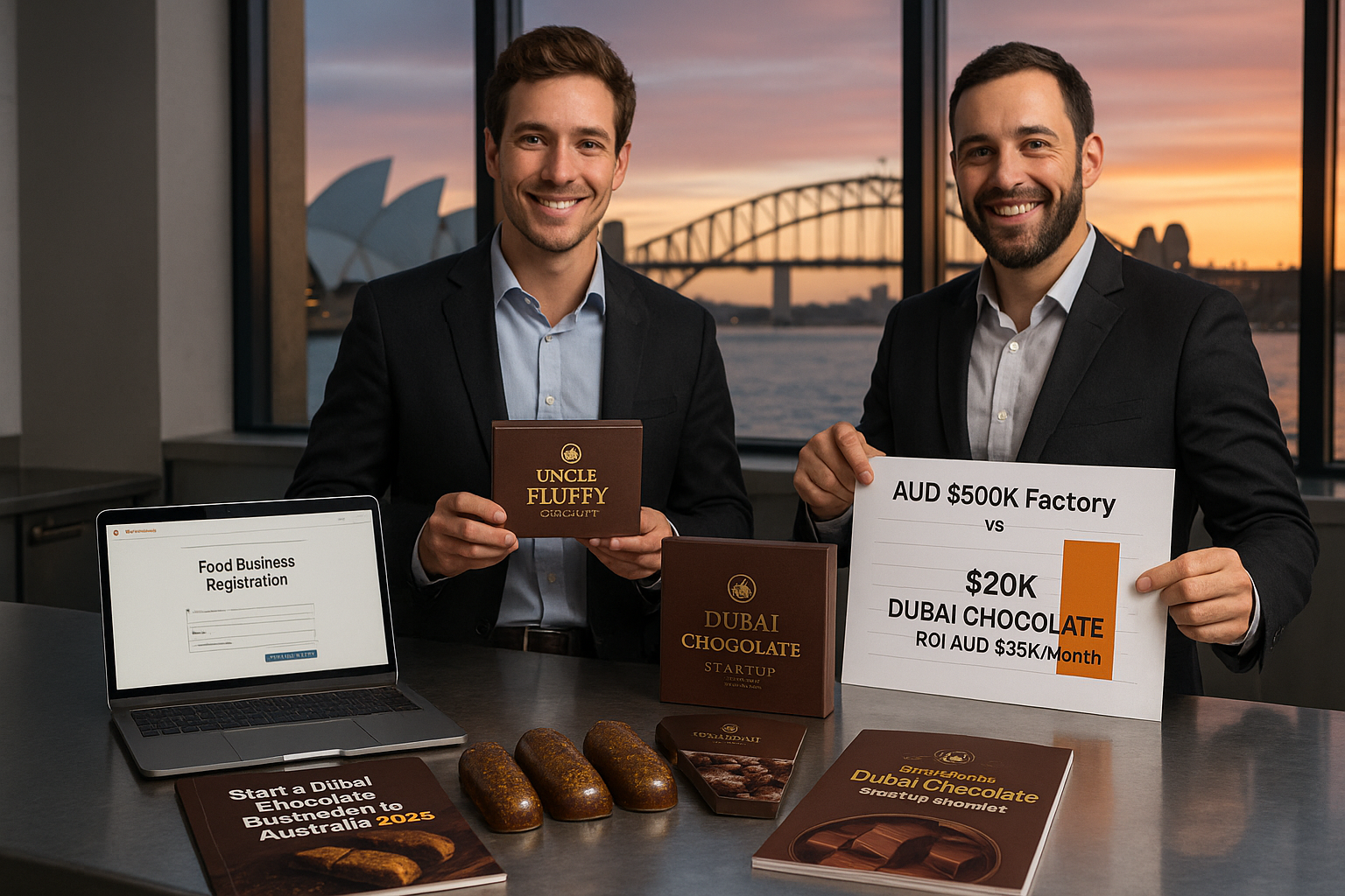How to Start a Dubai Chocolate Business in Australia 2025: Full Guideline, Costs, Licenses &amp; a $20K Shortcut