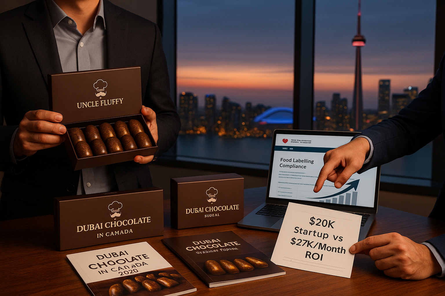 How to Start a Dubai Chocolate Business in Canada 2025: Step-by-Step Guide, Costs, Licenses, and a $20K Shortcut  &nbsp;