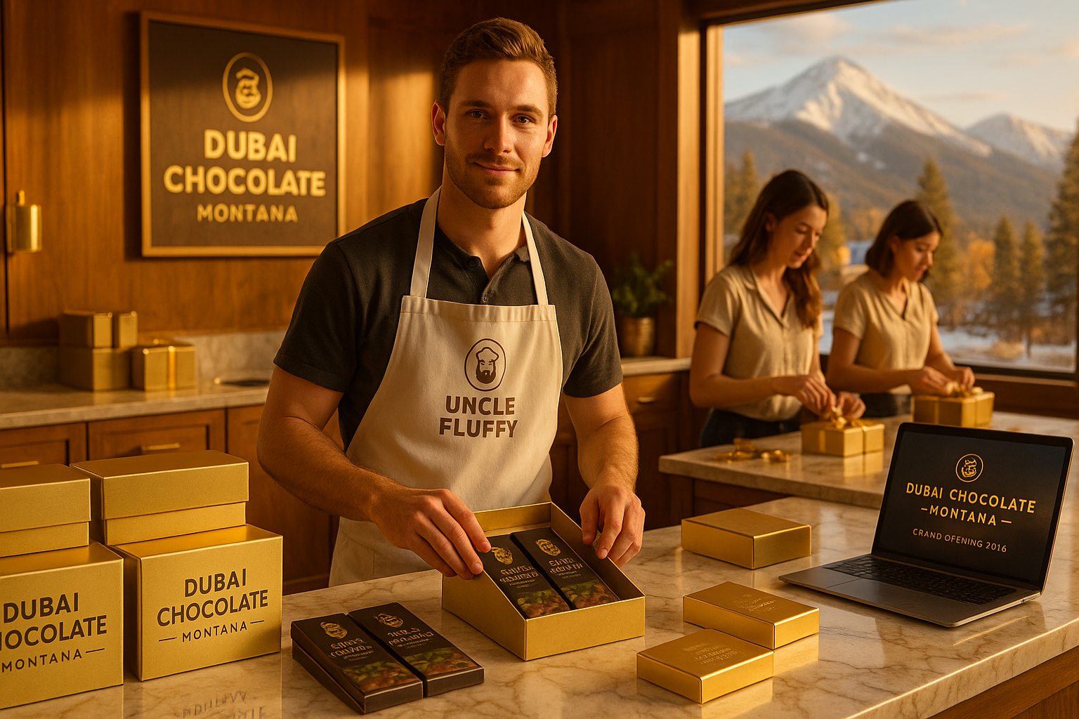 How to Start a Dubai Chocolate Business in Montana (2025): Step-by-Step Guide to Launching a Luxury Dessert Brand with Uncle Fluffy’s Dubai Chocolate Startup Package.