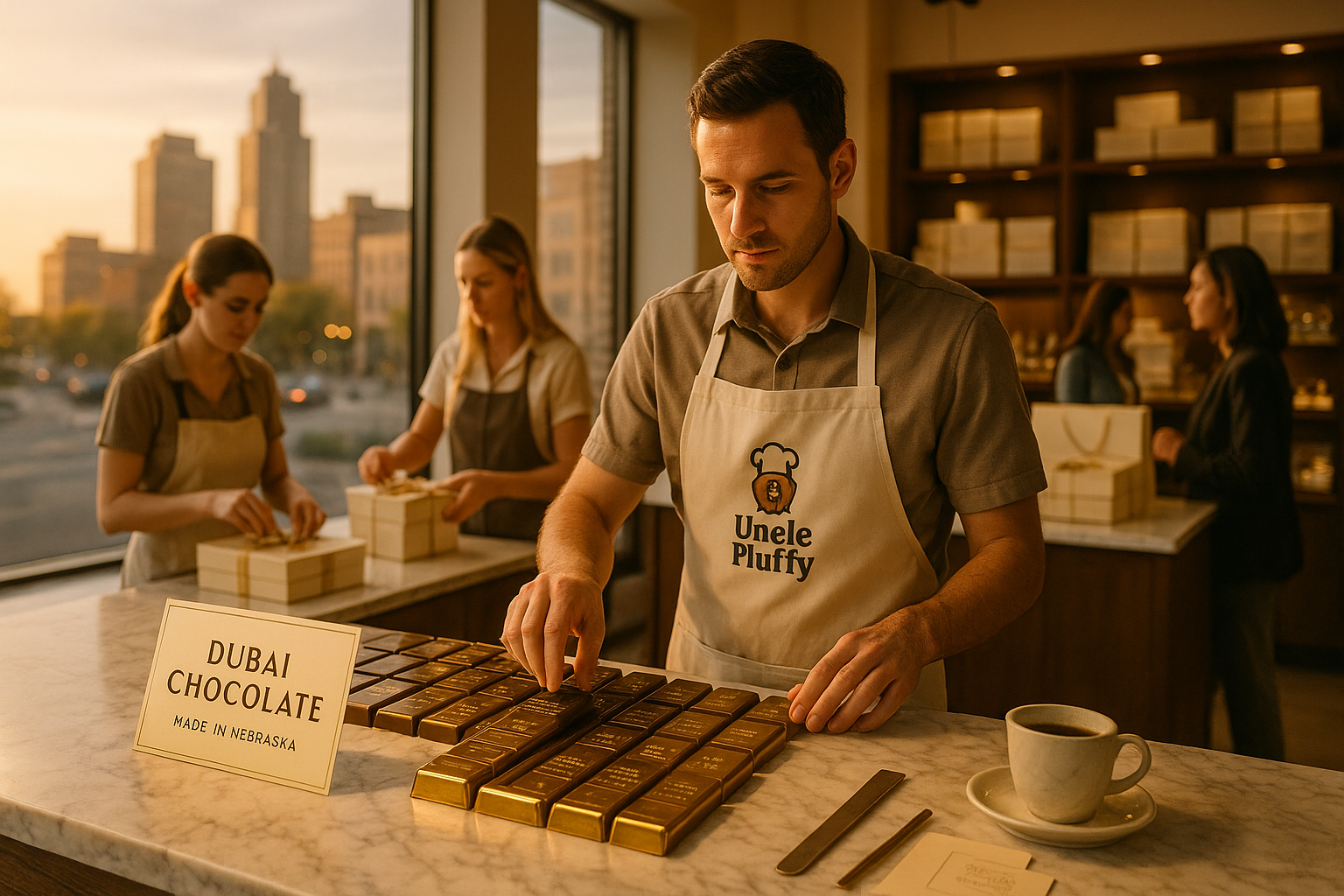 How to Start a Dubai Chocolate Business in Nebraska (2025): A Step-by-Step Guide to Launching a Luxury Dessert Brand with the Dubai Chocolate Startup Package by Uncle Fluffy.