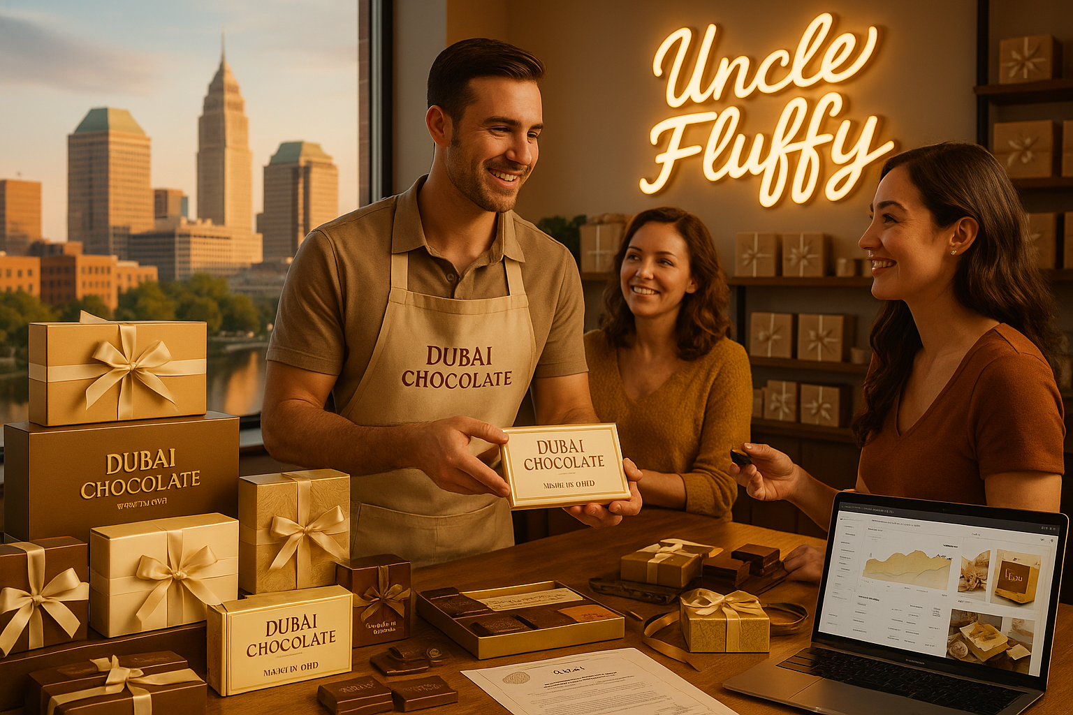 How to Start a Dubai Chocolate Business in Ohio — Step-by-Step Guide to Launching a Luxury Dessert Brand with Uncle Fluffy’s Dubai Chocolate Startup Package.