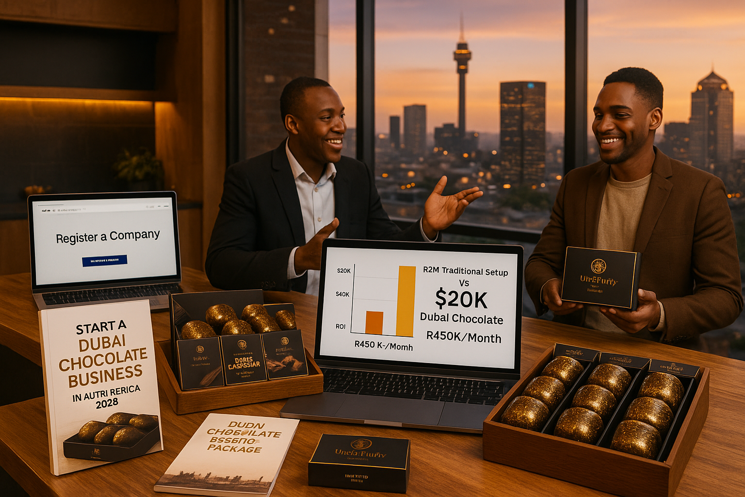 How to Start a Dubai Chocolate Business in South Africa 2025: Step-by-Step Guide &amp; a $20K Shortcut