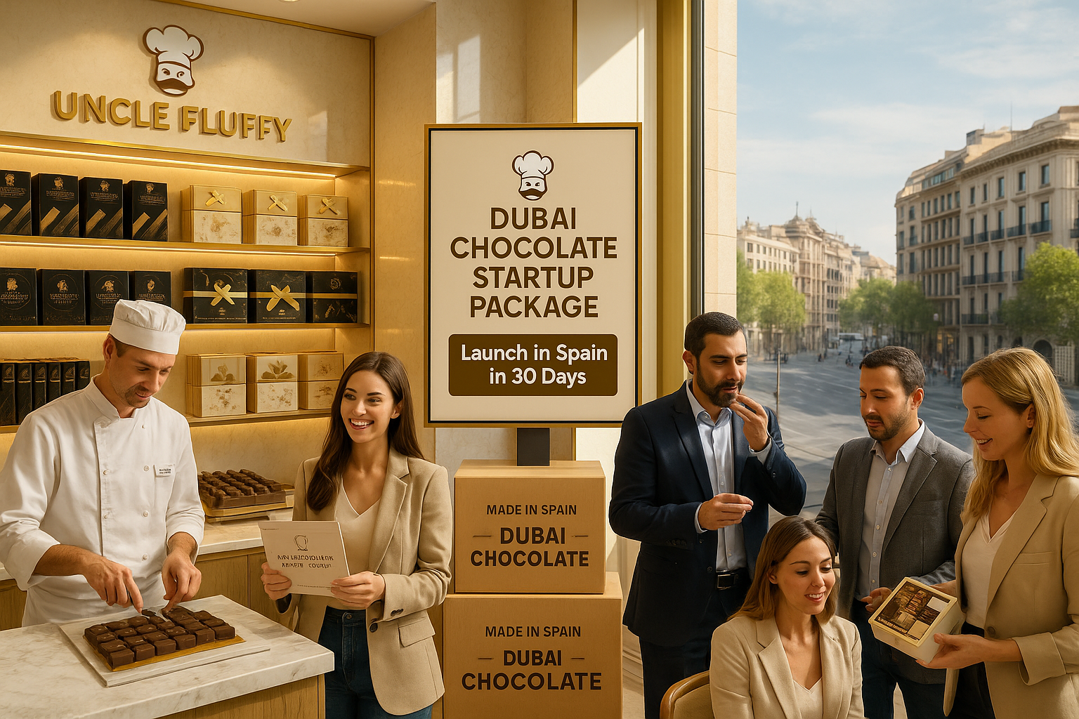 How to Start a Dubai Chocolate Business in Spain: Step-by-Step Guide, Market Insights, Costs, and How the Dubai Chocolate Startup Package Speeds Up the Process.