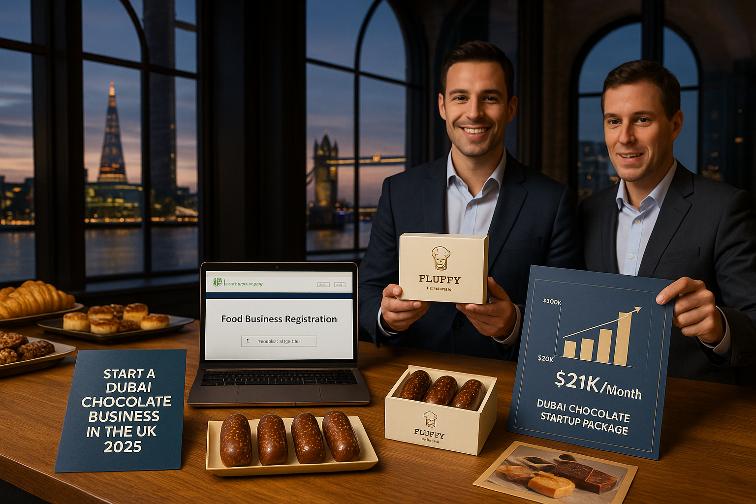 How to Start a Dubai Chocolate Business in the UK 2025: Step-by-Step Guide, Regulations, Costs, and a $20K Shortcut