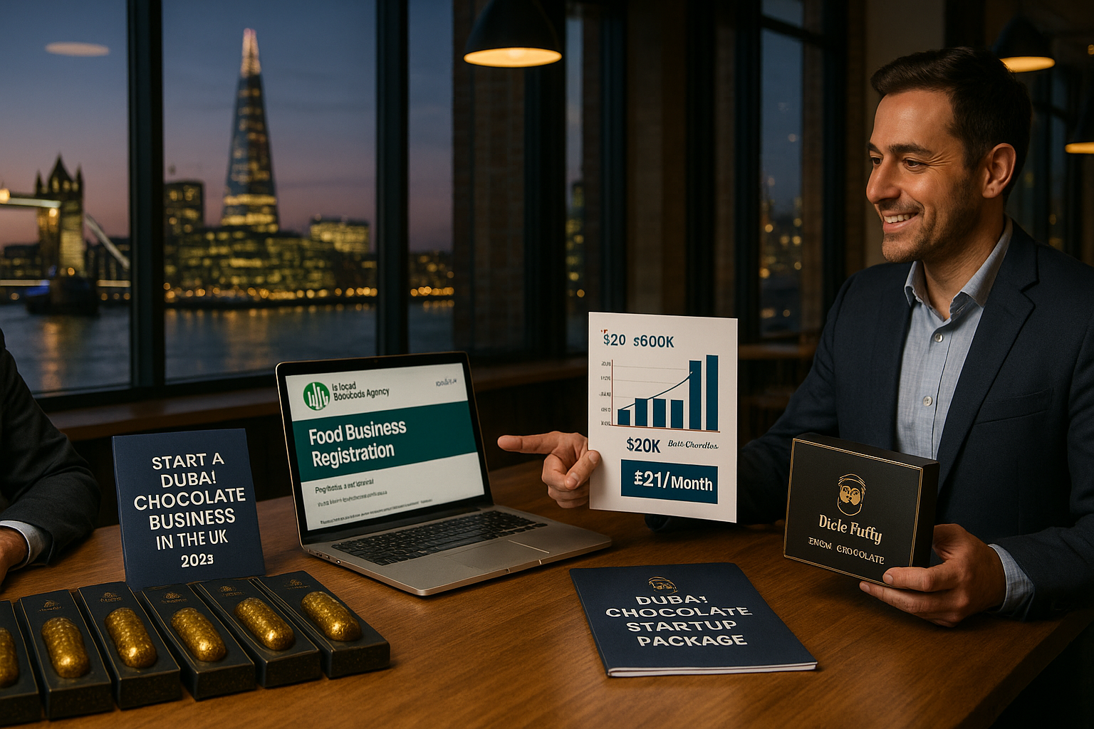 How to Start a Dubai Chocolate Business in the UK 2025: Step-by-Step Guide, Regulations, Costs &amp; a $20K Shortcut