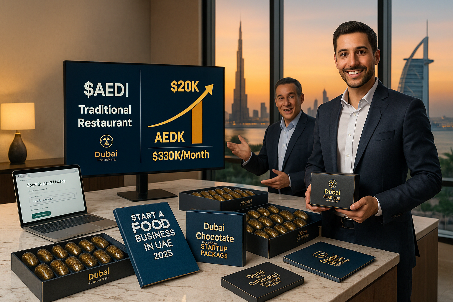 How to Start a Food Business in the United Arab Emirates 2025: Licensing, Costs, and a $20K Shortcut
