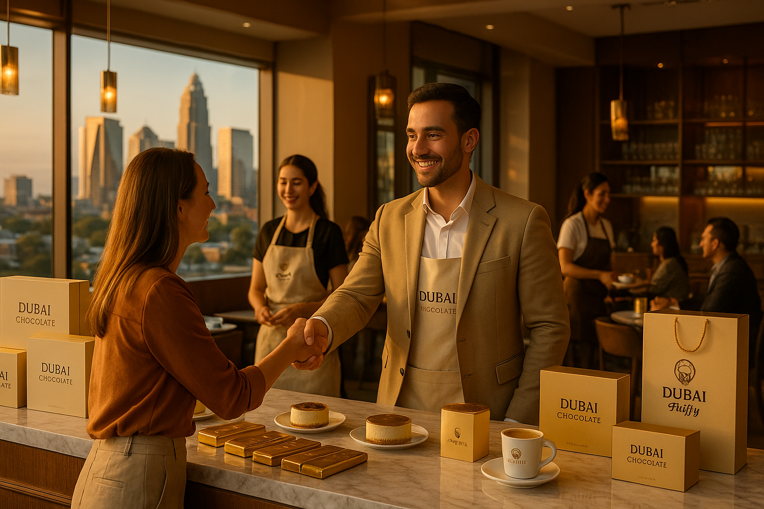 How to Order Dubai Chocolate in North Carolina — Experience the Luxury of Dubai’s Finest Dessert Brand by Uncle Fluffy.