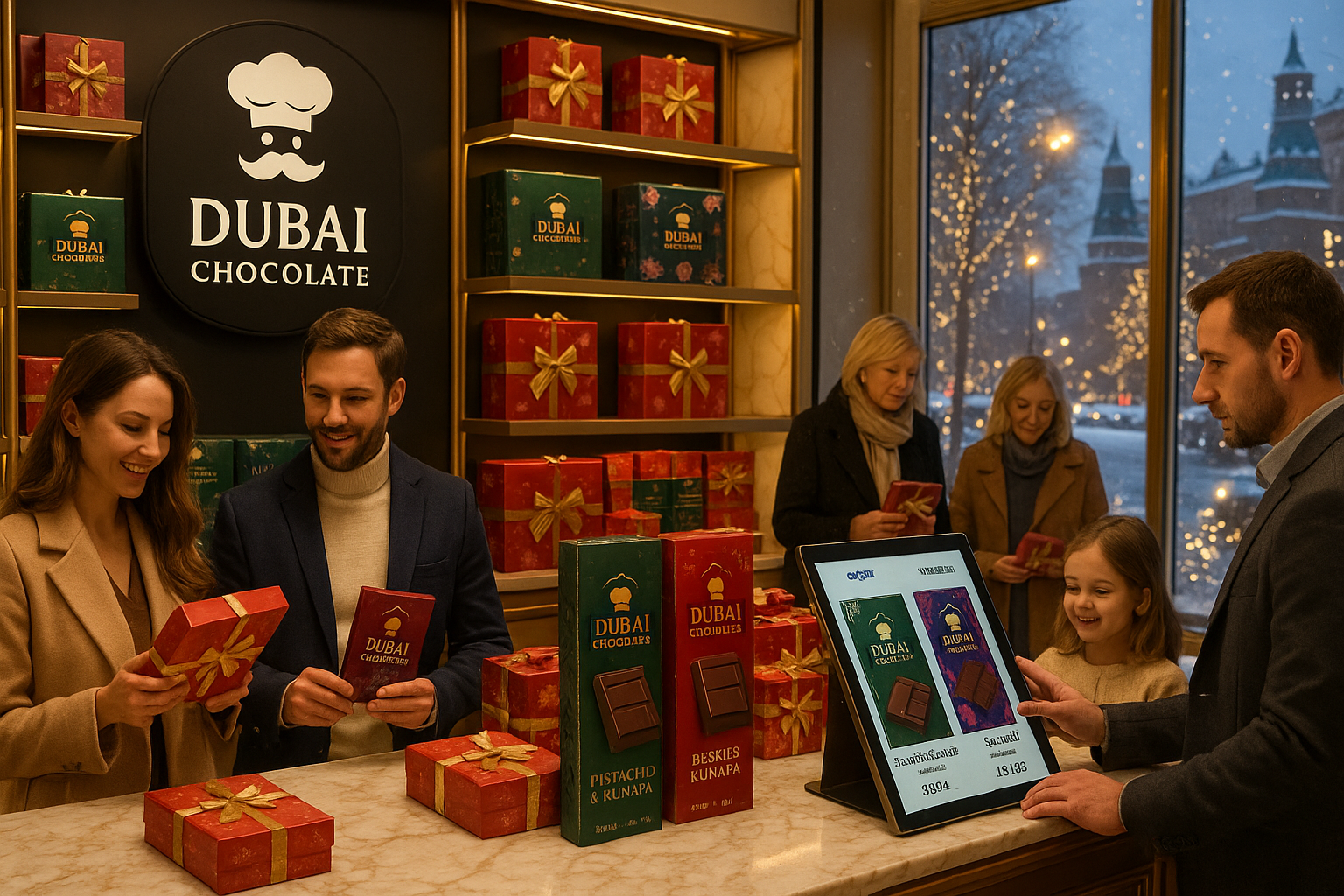 Order Dubai Chocolate in Russia: Where to Buy, Luxury Flavors, and How Entrepreneurs Can Launch Their Own Brand with the Dubai Chocolate Startup Package.