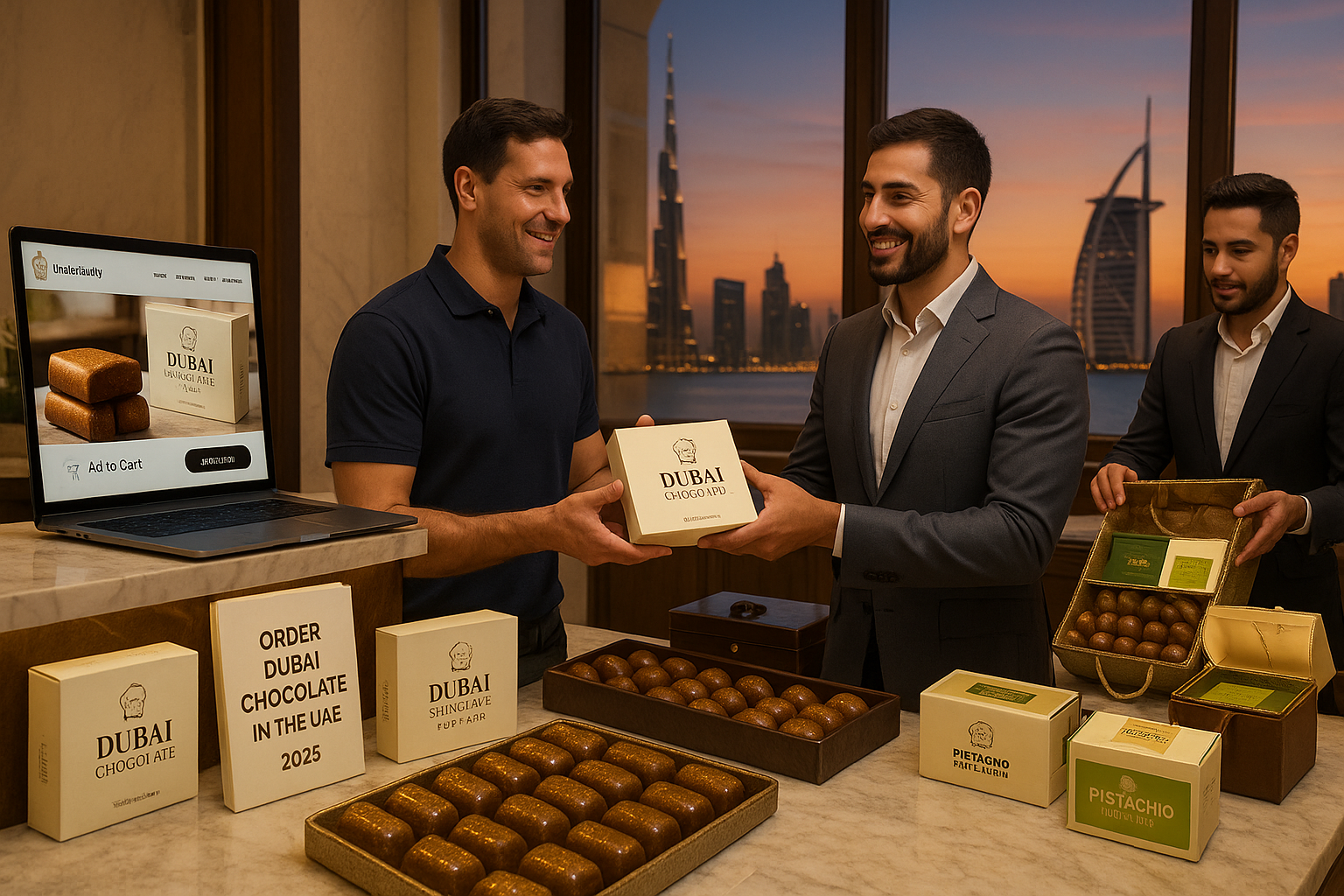 How to Order Dubai Chocolate in the United Arab Emirates 2025: Online, In-Store &amp; a $20K Shortcut for Entrepreneurs