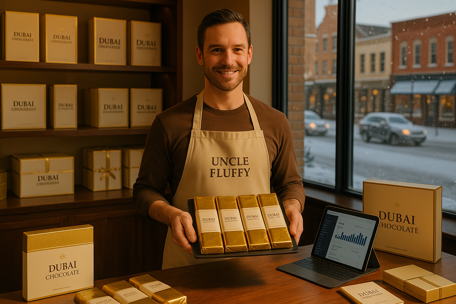 How to Start a Dubai Chocolate Business in North Dakota — Step-by-Step Guide to Launching a Profitable Luxury Dessert Brand with Uncle Fluffy.