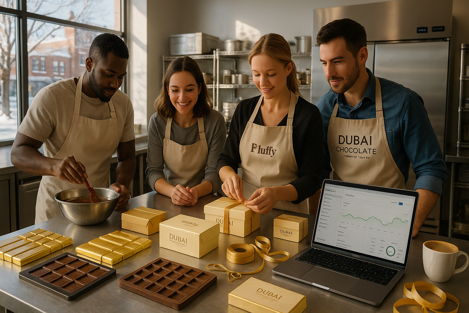 How to Start a Food Business in North Dakota — Step-by-Step Guide with Insights from Dubai Chocolate by Uncle Fluffy.