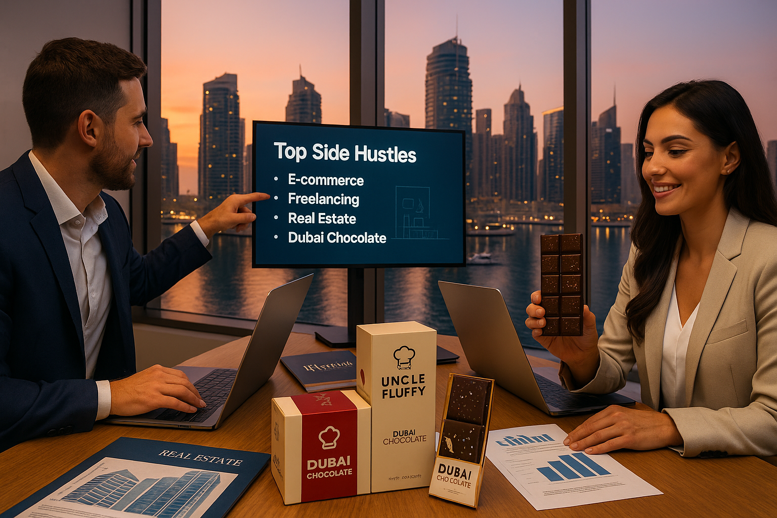 Most Profitable Side Hustles 2026: High-Earning Opportunities, Market Trends, and the Dubai Chocolate Startup Package