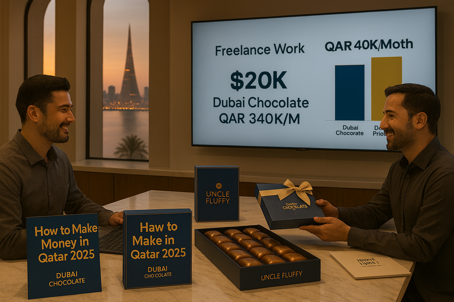 How to Make Money in Qatar 2025: Proven Strategies, Side Hustles &amp; a $20K Shortcut with Dubai Chocolate
